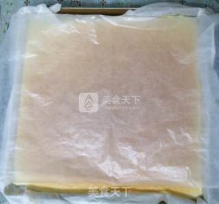 小四奶油蛋糕卷的做法步骤：17