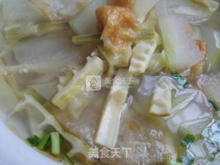 扁尖冬瓜汤的做法步骤：10
