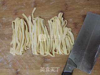 鸡蛋手擀面的做法步骤：8
