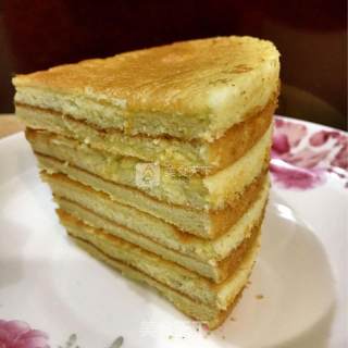 蜂蜜千层蛋糕的做法步骤：6