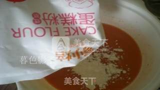樱桃汁蛋糕卷的做法步骤：2