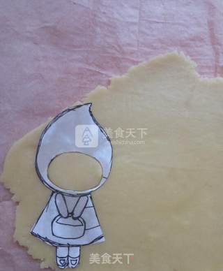 小红帽大灰狼饼干的做法步骤：5