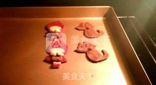 小红帽大灰狼饼干的做法步骤：11