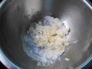 杏仁果酱饼干的做法步骤：2