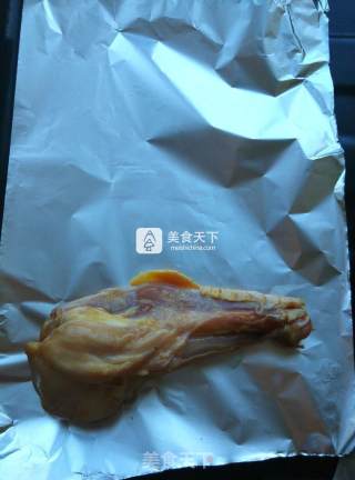 香烤鸡腿的做法步骤：2