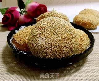 洋葱肉馅饼的做法步骤：16