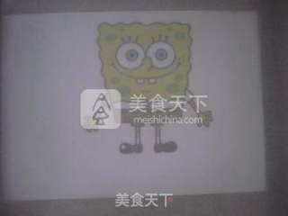 海绵宝宝彩绘蛋糕卷的做法步骤：5