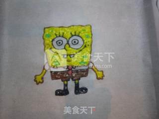 海绵宝宝彩绘蛋糕卷的做法步骤：6