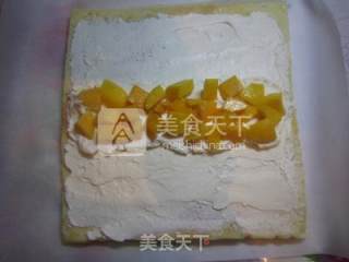 海绵宝宝彩绘蛋糕卷的做法步骤：13