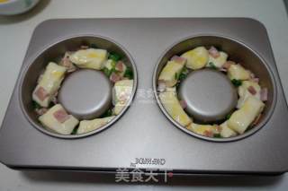 培根香葱面包圈的做法步骤：13
