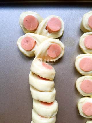 芝士火腿面包的做法步骤：19