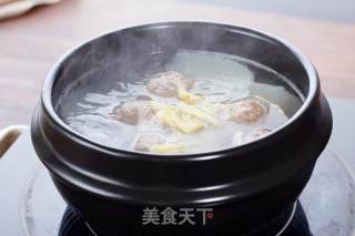 牛肉丸萝卜汤的做法步骤：6