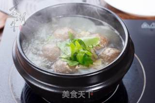 牛肉丸萝卜汤的做法步骤：8