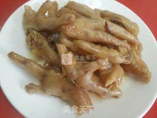 百灵草炖鸡爪的做法步骤：5