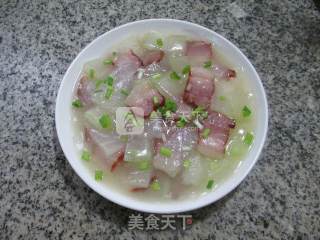 腊肉烩冬瓜的做法步骤：11