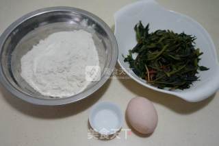 鸡蛋香椿小煎饼的做法步骤：1