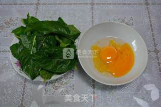 薄荷炒蛋的做法步骤：1
