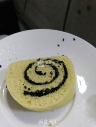 南瓜芝麻卷的做法步骤：14