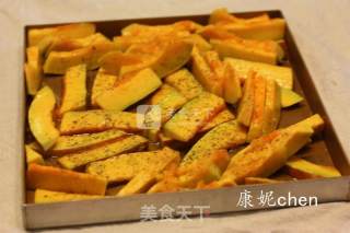 黄金烤南瓜的做法步骤：4