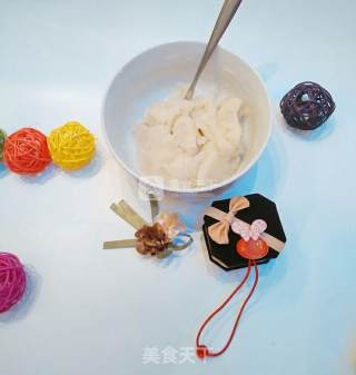 奶香芋泥饭的做法步骤：3