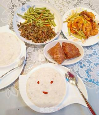 奶香芋泥饭的做法步骤：9