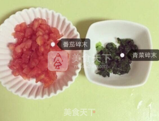 宝宝辅食之青菜番茄鲈鱼粥的做法步骤：9