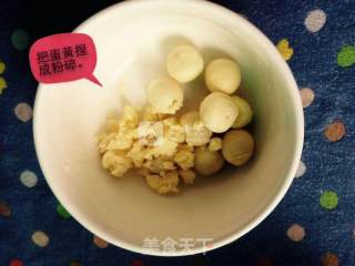 婴儿宝宝辅食之【鹌鹑蛋南瓜米糊】的做法步骤：3