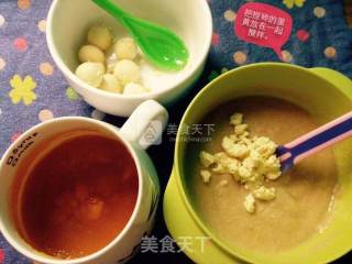 婴儿宝宝辅食之【鹌鹑蛋南瓜米糊】的做法步骤：6