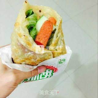 手抓饼的做法步骤：7