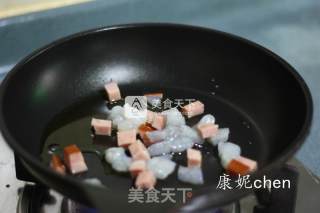 南瓜鲜虾焗饭的做法步骤：5