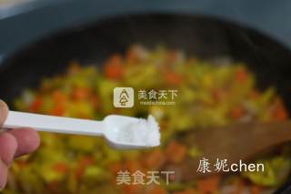 南瓜鲜虾焗饭的做法步骤：10