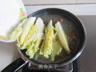 虾仁木耳娃娃菜的做法步骤：4
