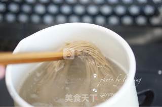 两人份素拌荞麦面的做法步骤：7