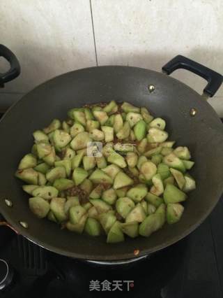 肉末丝瓜的做法步骤：7