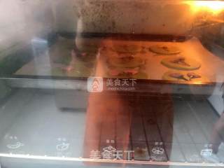 樱花抹茶饼干的做法步骤：8