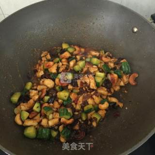 腰果鸡丁的做法步骤：15