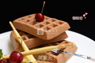 【巧克力华夫饼】的做法步骤：11