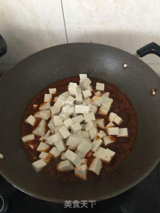 麻婆豆腐的做法步骤：5