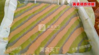 彩条蛋糕卷的做法步骤：7