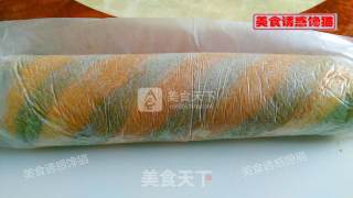 彩条蛋糕卷的做法步骤：11