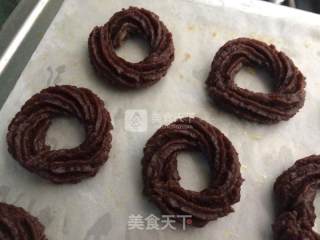 巧克力环的做法步骤：12