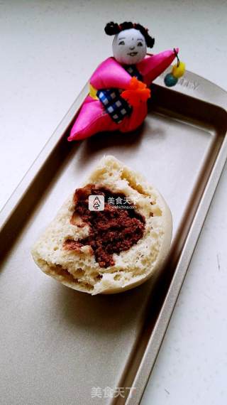百变面食之豆沙包的做法步骤：17