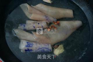 炒猪皮的做法步骤：4