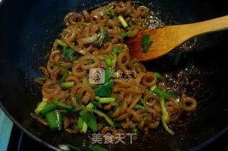 炒猪皮的做法步骤：12