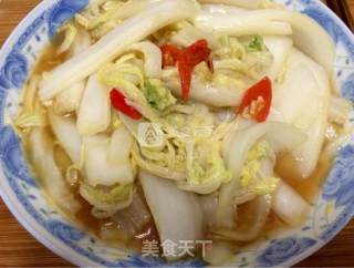 炝炒大白菜的做法步骤：5