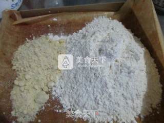花生酱肉松夹心饼干的做法步骤：1