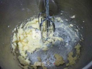 花生酱肉松夹心饼干的做法步骤：3