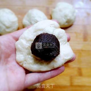 豆沙面包的做法步骤：5