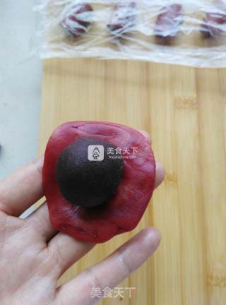 爱心玫瑰小小酥的做法步骤：15