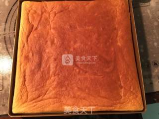 彩虹盒子蛋糕的做法步骤：10